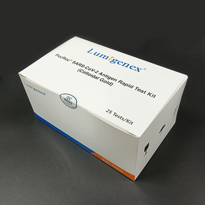 Covid19 için Antijen Hızlı Test Kitlerinin tek paketini otomatik test edin