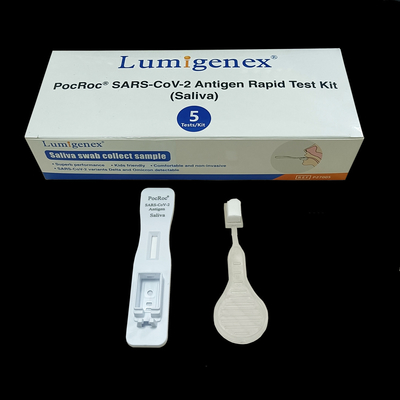 Antijen Hızlı Test Kiti Tükürük Lolipop Örneği BfArM Listeli Covid19
