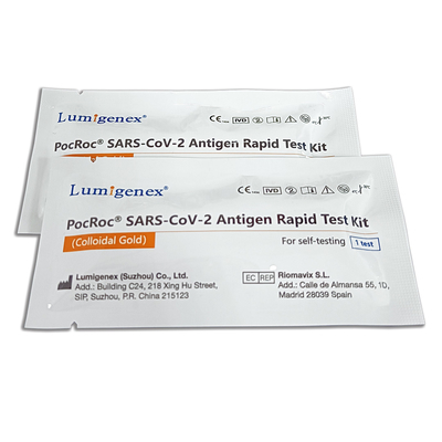 Kendi Kendini Test Etmek İçin SARS-CoV-2 Antijen Hızlı Test Kiti CE Sertifikalı