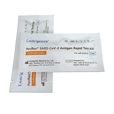Covid19 SARS-CoV-2 Antijen Hızlı Test Kiti 15dk Nazal Swab