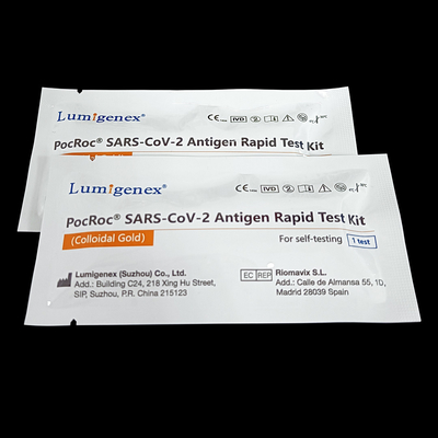 SARS-CoV-2 Kolloidal Altın Antijen Kendi Kendine Burun Testi 15 Dakika